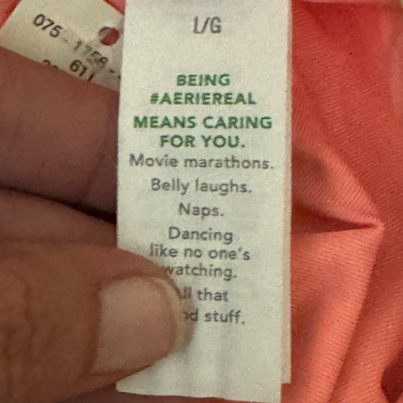 AA-609 Aerie NWT High Waisted Full Coverage Pink & Brown Floral Bikini Bottoms‎ - Picture 7 of 12